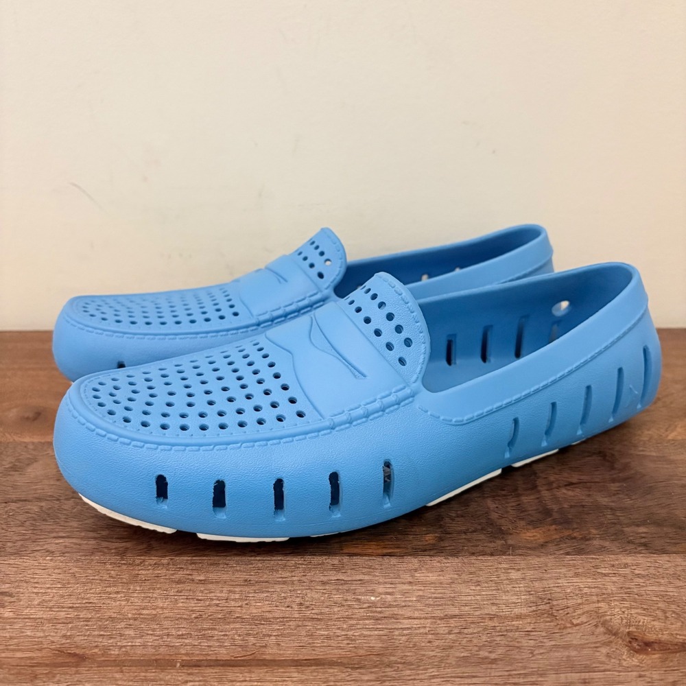 Floafers Country Club Driver Mens 9 Blue Loafer Boat Water‎ Shoes Slip On
